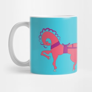 Pink HORSE Mug